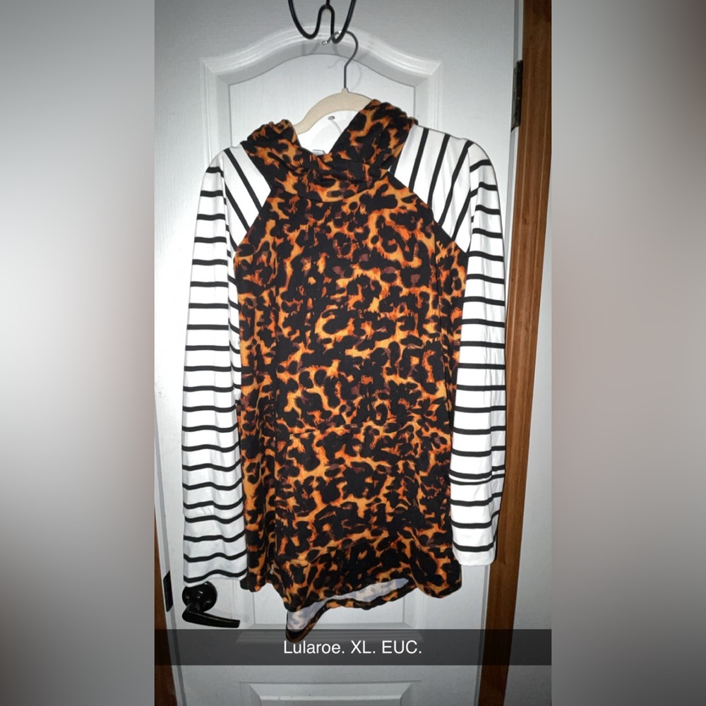 LuLaRoe Animal Print Amber Hoodie